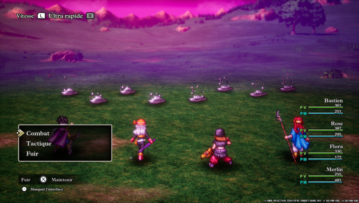 Dragon Quest III HD-2D Remake - Combat