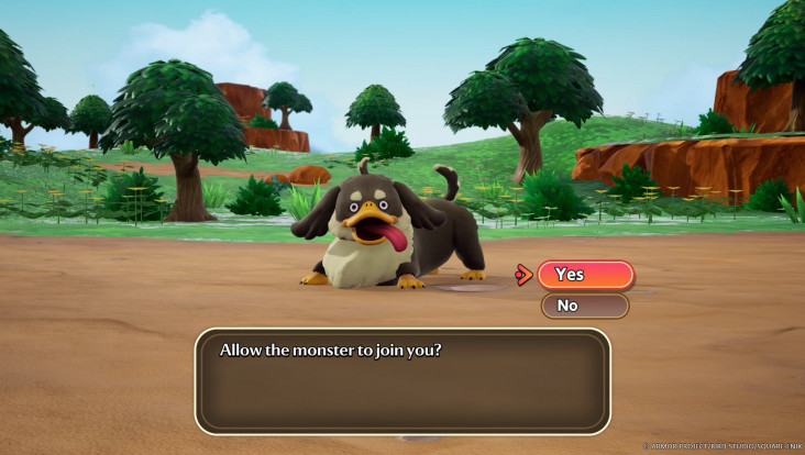 Capture d'écran de Dragon Quest Monsters : Le royaume de Boisflétri
